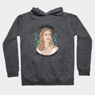 Buffy Summers Floral Dead but Pretty Hoodie